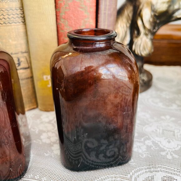 2 Antique 150-year-old amber snuff bottles - Picture 5 of 6